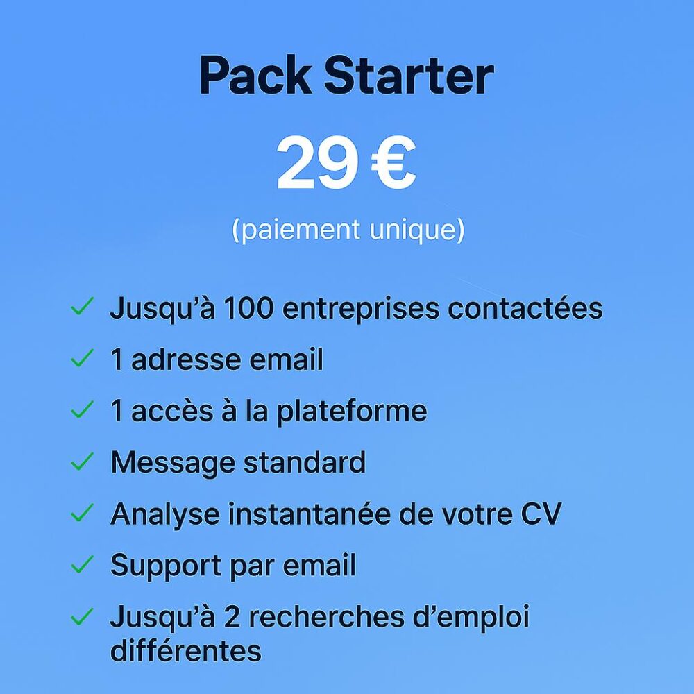 Pack - Starter